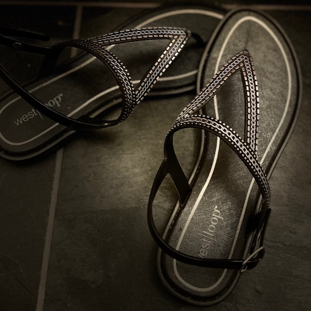 Cute Rhinestone Sandals
